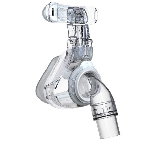 Ρινική μάσκα θεραπείας CPAP/BiPAP Μεταξωτής Σιλικόνης Löwenstein Joyce SilkGel - Image 5