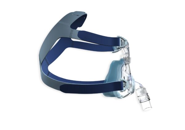 Στοματορινική μάσκα θεραπείας CPAP/BiPAP Μεταξωτής Σιλικόνης Löwenstein Joyce SilkGel - Image 3
