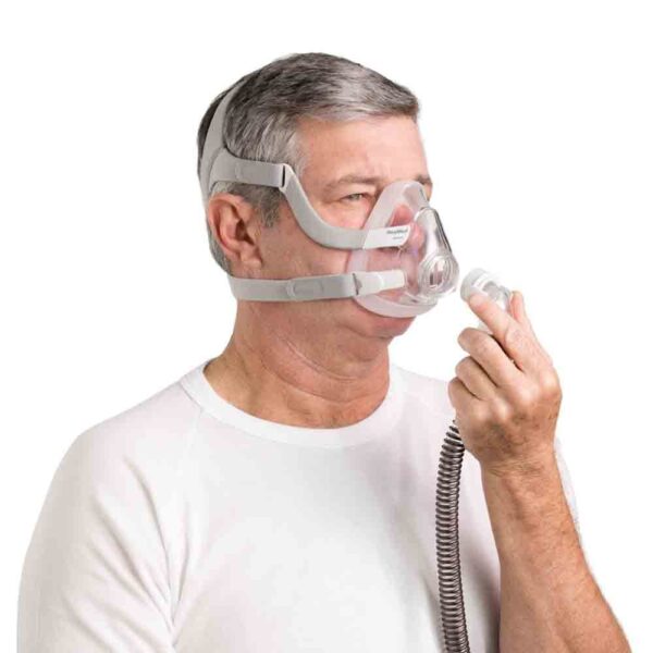 Στοματορινική μάσκα θεραπείας CPAP/BiPAP ResMed AirFit F20 - Image 2