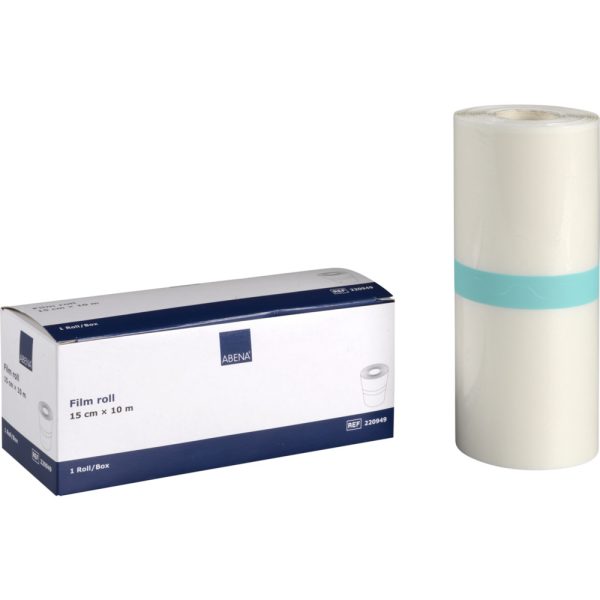 ABENA Αυτοκόλλητο επίθεμα μεμβράνης σε ρολό, 15cm x 10m, 1τεμ.