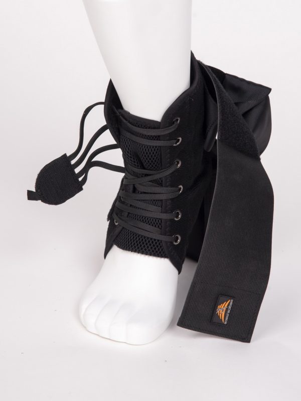 Υφασμάτινη επιστραγαλίδα με δέστρες ANKLE FIT MB.6906 - Image 3