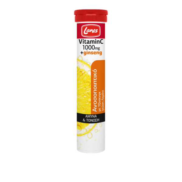Lanes Vitamin C 1000mg με Ginseng