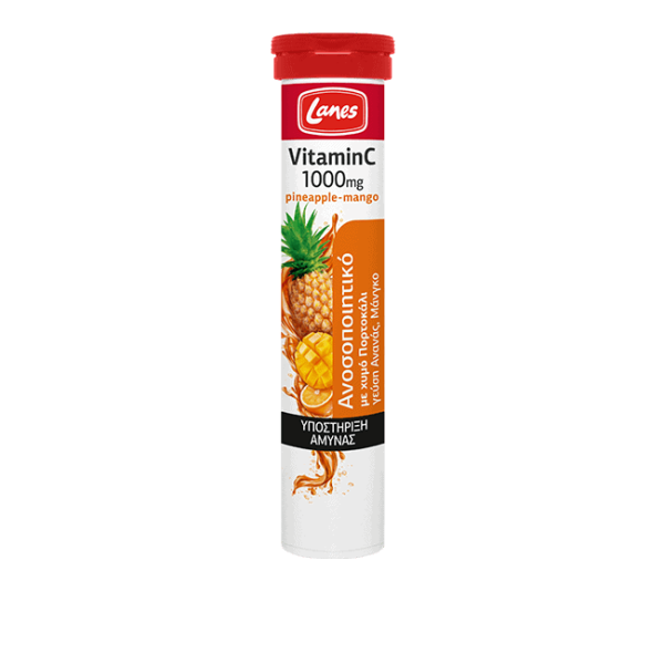Lanes Vitamin C 1000 mg Pineapple Mango 20 eff tabs