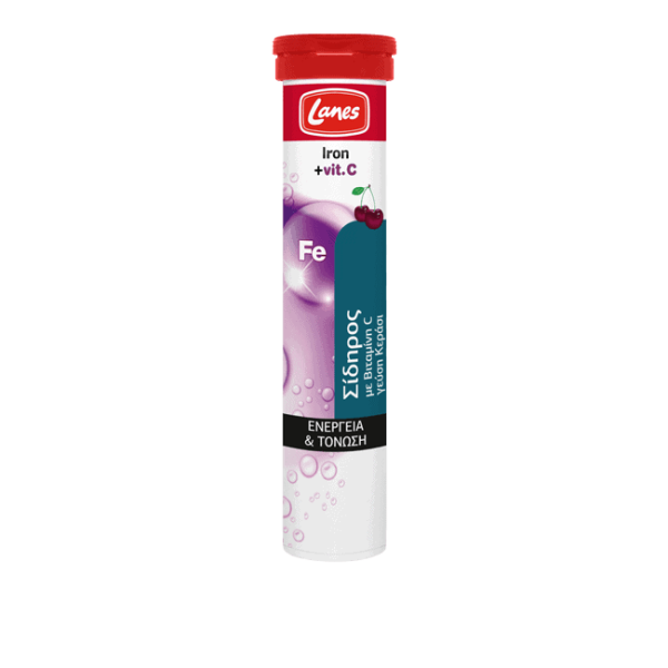 Lanes Iron & Vitamin C 20 eff tabs